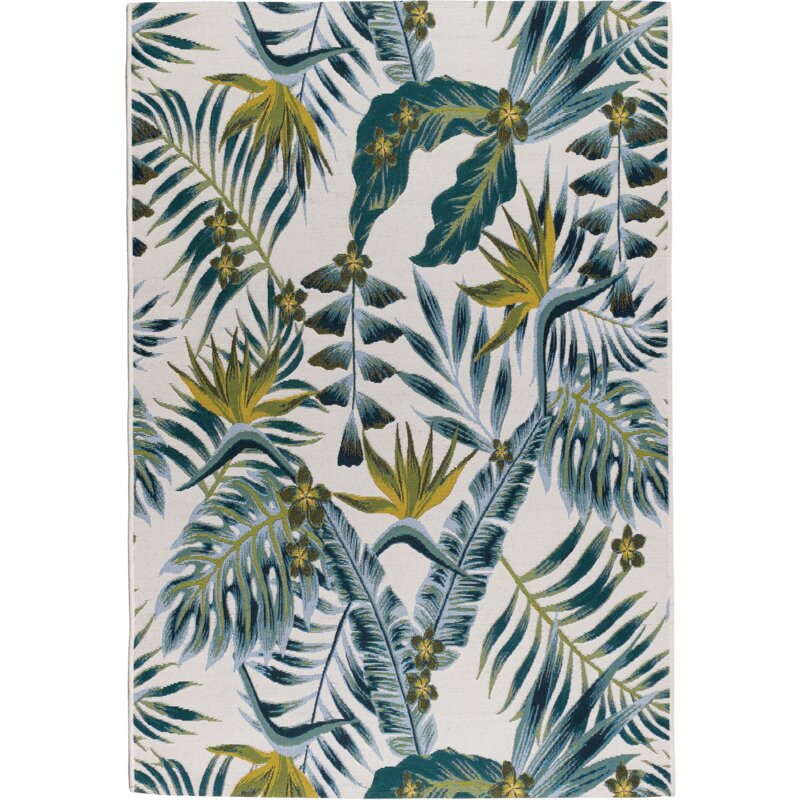 Dywan MULTIDECOR Cappucino 80 x 165 cm Niebiesko-beżowy