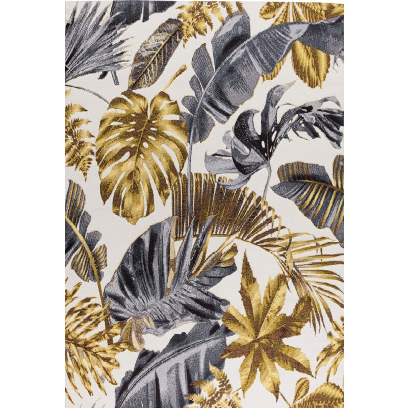 Dywan MULTIDECOR Cappucino 160 x 235 cm Złoto-beżowy