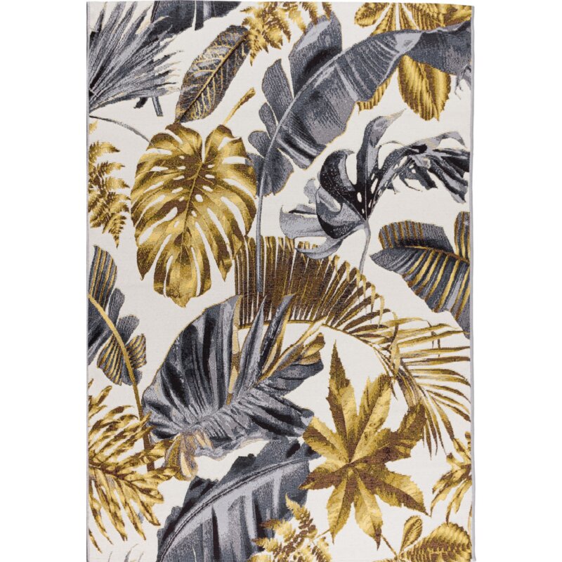 Dywan MULTIDECOR Cappucino 120 x 180 cm Złoto-beżowy