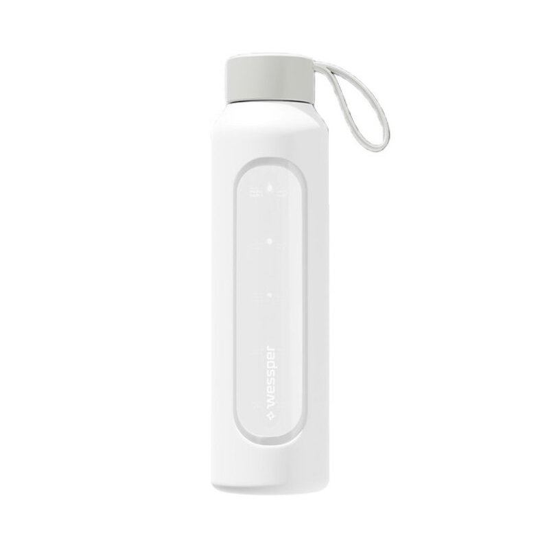 Butelka szklana WESSPER WES260-500-WH B1 Borosilicate Biały