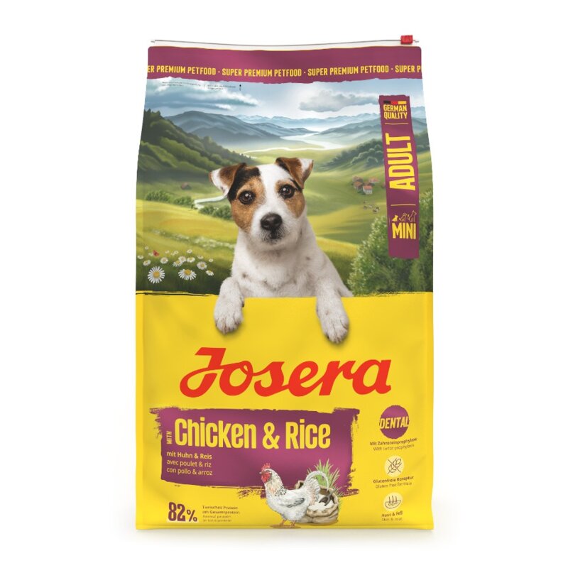 Karma dla psa JOSERA Mini Kurczak z ryżem 900 g
