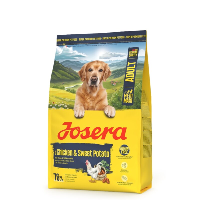 Karma dla psa JOSERA Chicken & Sweet Potato z kurczakiem i batatami 900 g