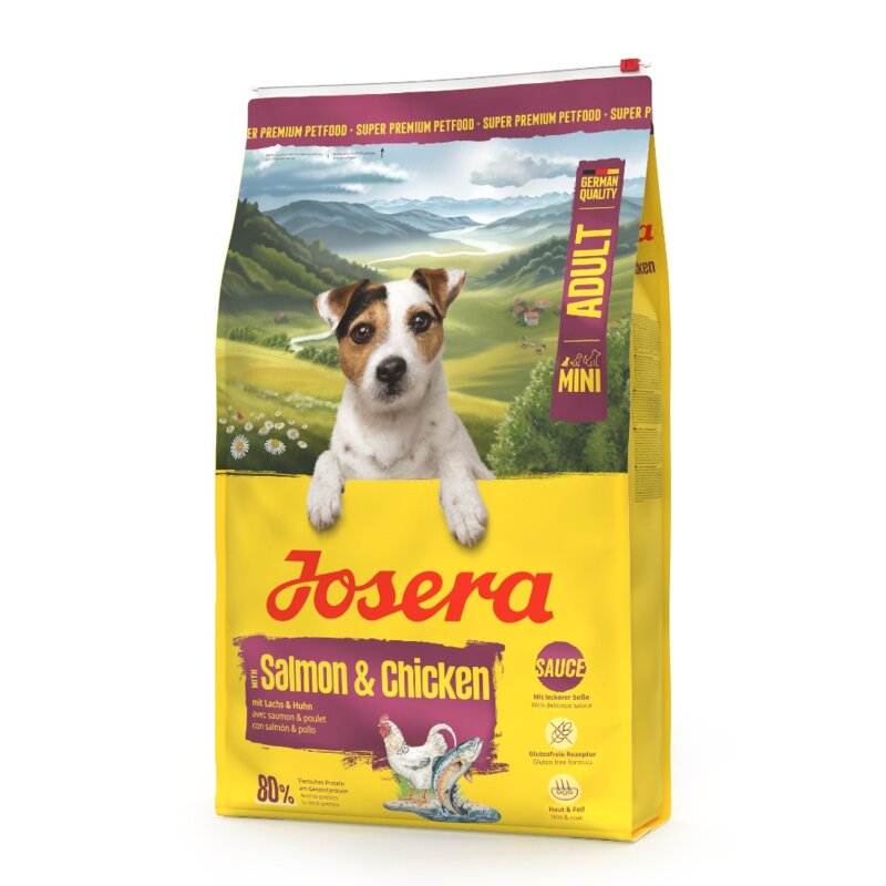 Karma dla psa JOSERA Mini Łosoś z kurczakiem 10 kg