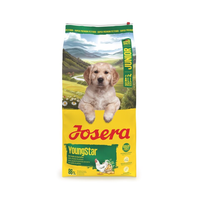Karma dla psa JOSERA Junior Youngstar z kurczakiem 12.5 kg