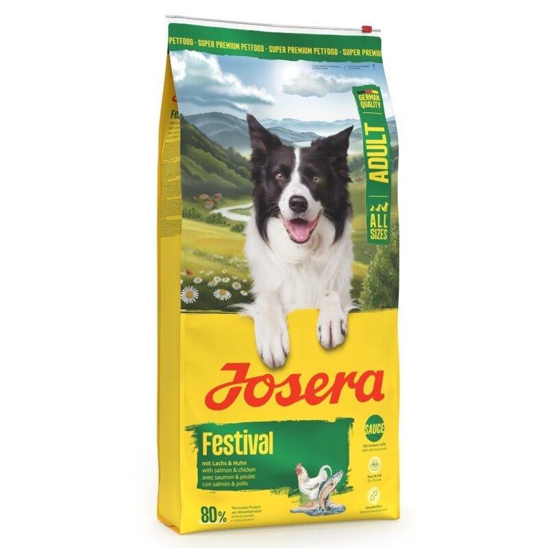 Karma dla psa JOSERA Festival Łosoś z kurczakiem 12.5 kg