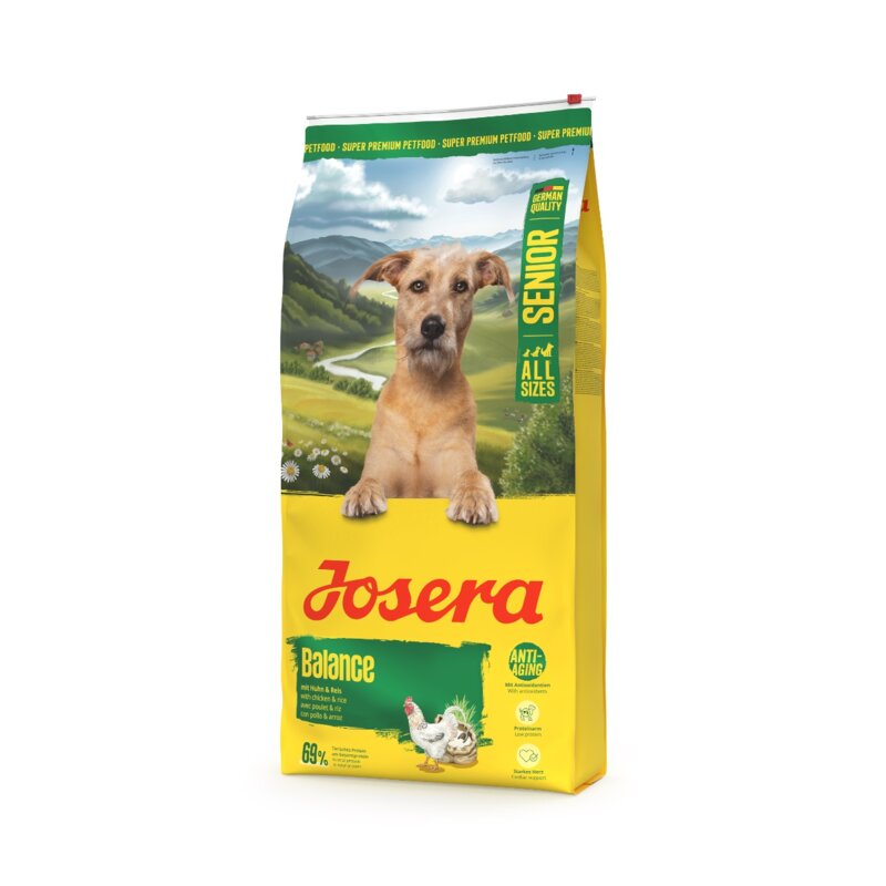 Karma dla psa JOSERA Senior Balance kurczakiem i ryżem 12.5 kg