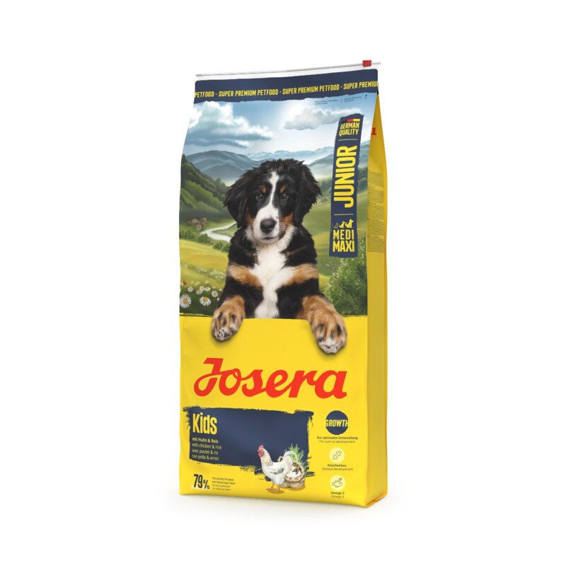 Karma dla psa JOSERA Junior Kids kurczakiem i ryżem 12.5 kg