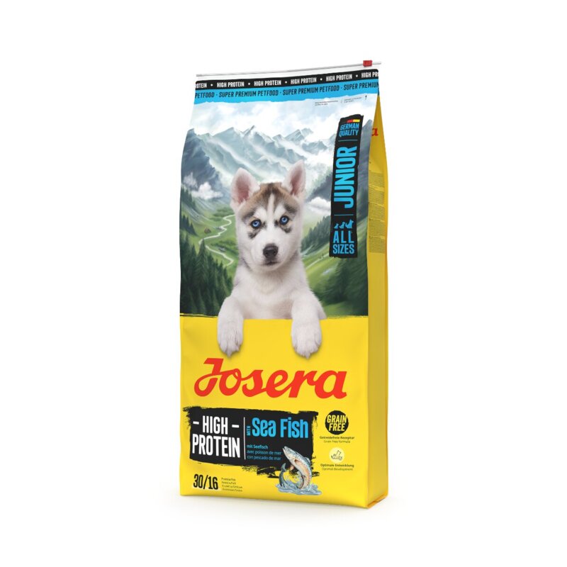 Karma dla psa JOSERA Junior High Protein Sea Fish z rybami morskimi 12.5 kg