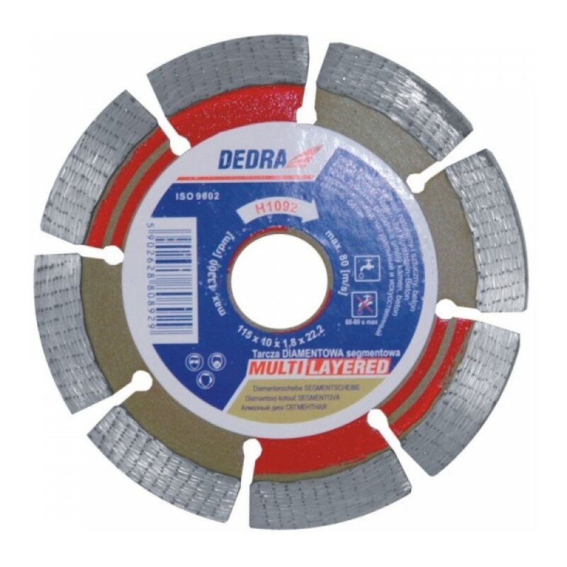 Tarcza do cięcia DEDRA H1097 230 mm