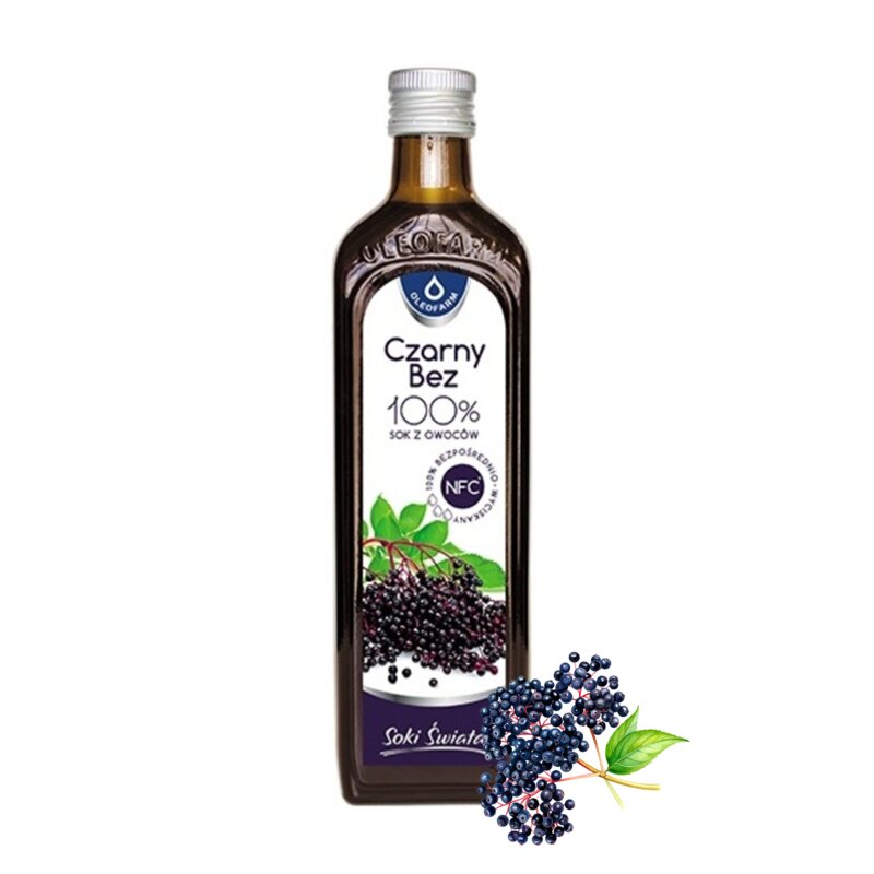 Sok OLEOFARM Czarny Bez (490 ml)