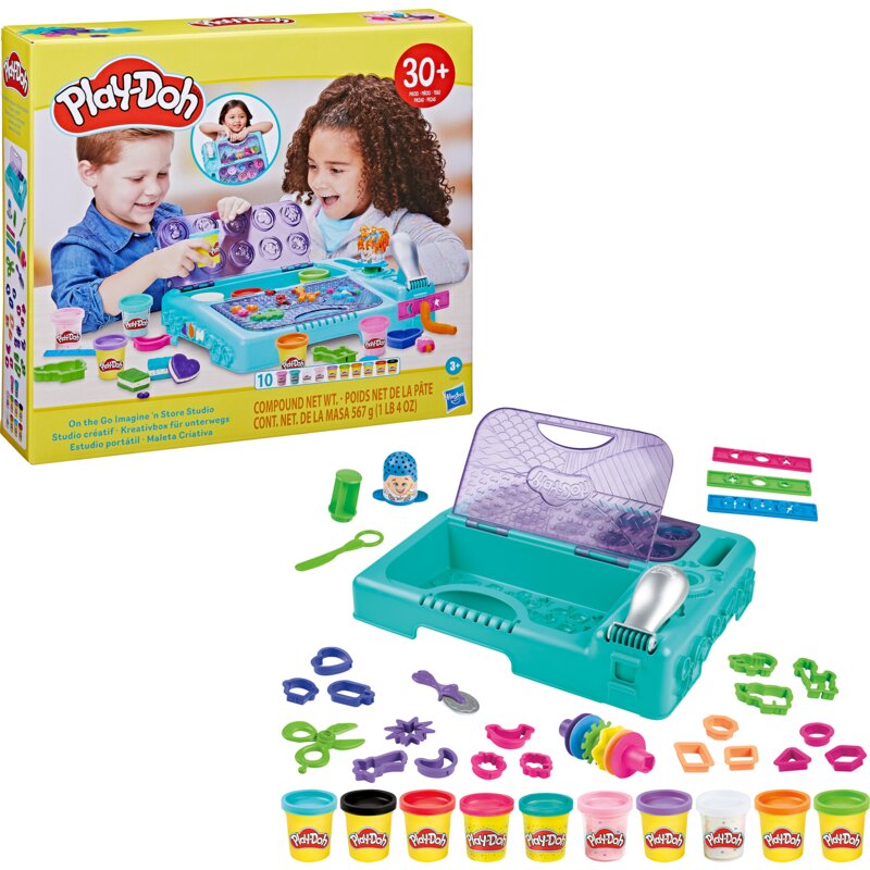 Ciastolina PLAY-DOH On the Go Imagine and Store Studio F36385L21