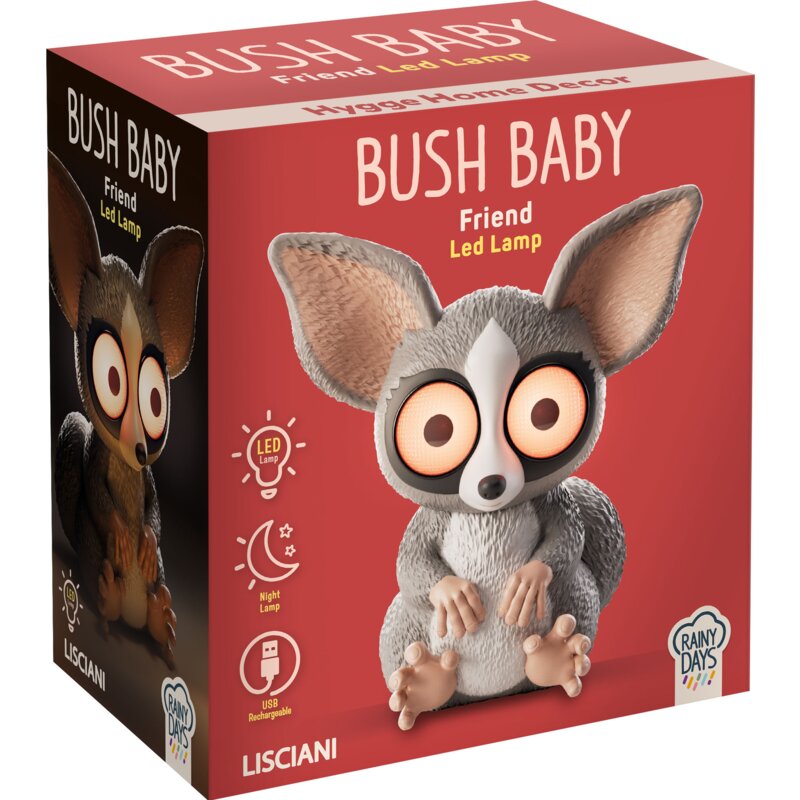 Zabawka lampka nocna LISCIANI Rainy Days Galago 304-113583