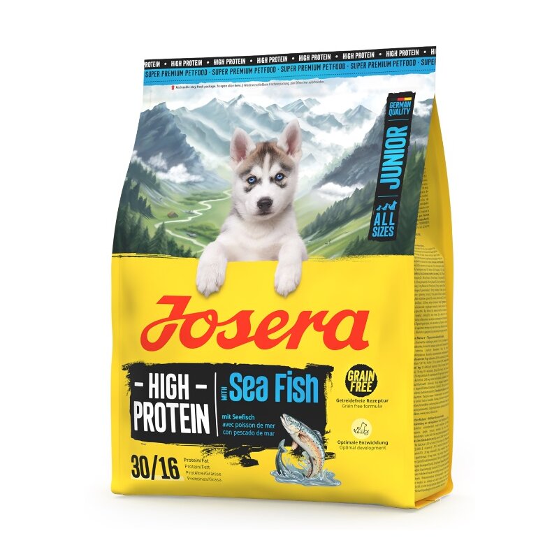 Karma dla psa JOSERA Junior High Protein Sea Fish z rybami morskimi 900 g