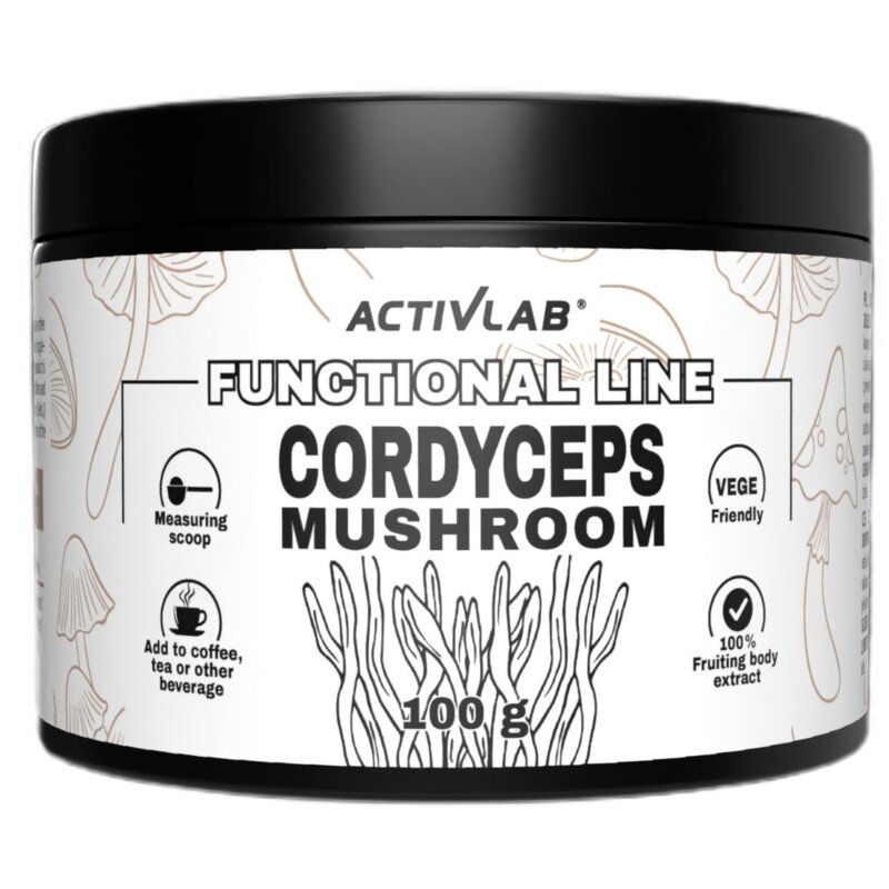 Suplement diety ACTIVLAB Cordypceps Mushroom (100 g)