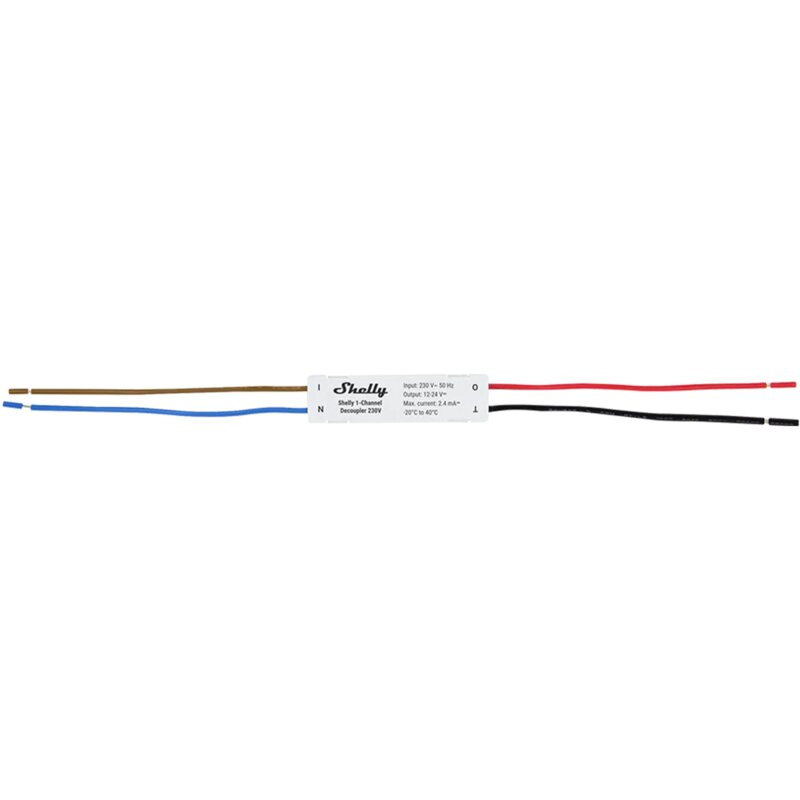 Shelly Odsprzęgacz Decoupler 230V 1-kanałowy