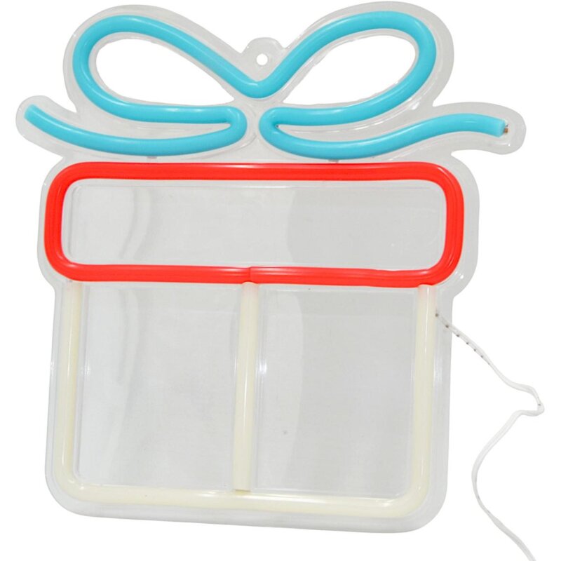 Dekoracja świąteczna KOOPMAN Prezent LED 1077680