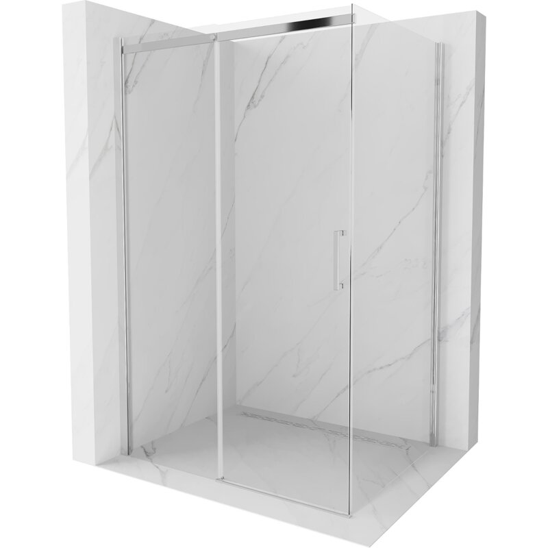 Mexen Omega kabina prysznicowa rozsuwana 110 x 70 cm, transparent, chrom - 825-110-070-01-00