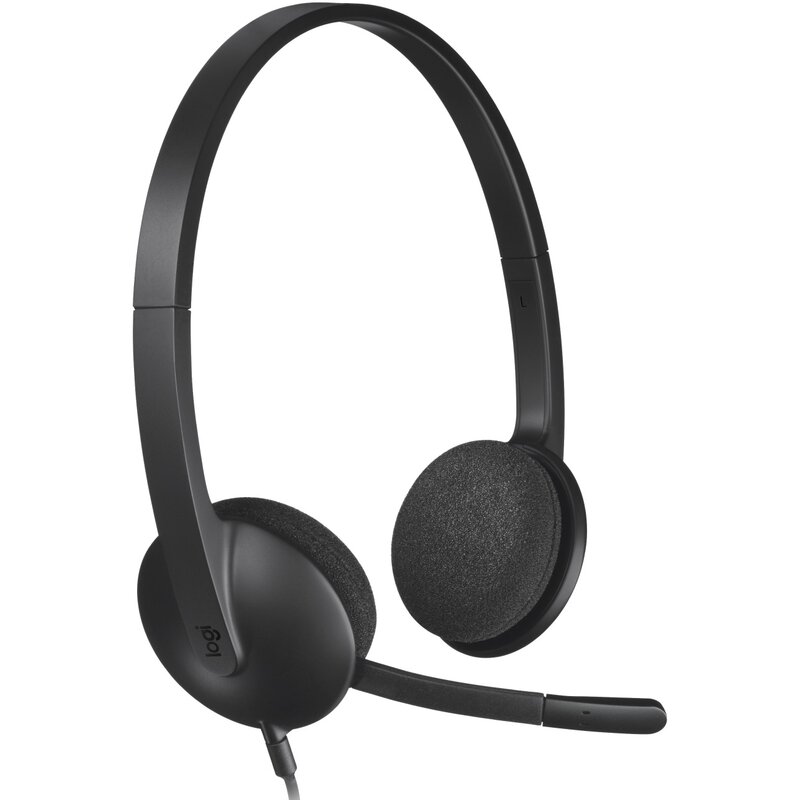 Słuchawki LOGITECH H340 Nauszne