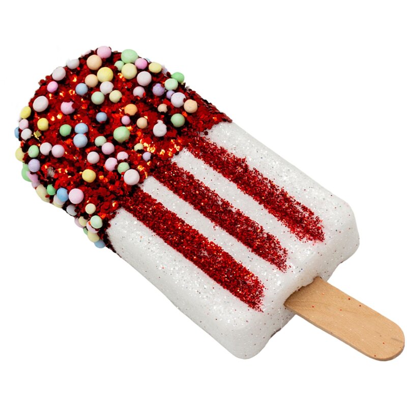 Zawieszka CHRISTMAS DECORATION Lody 1077666 (3 sztuki)