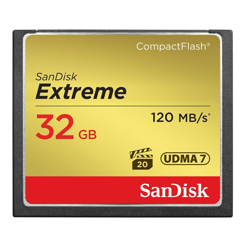 Karta pamięci SANDISK Compact Flash Extreme UDMA7 32GB
