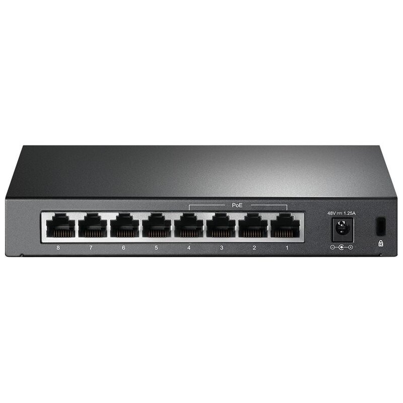 Switch TP-LINK TL-SF1008P Fast Ethernet, 8 portów, Funkcja PoE