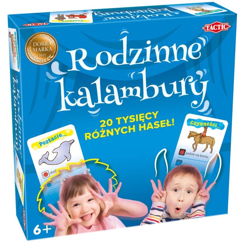 Gra planszowa TACTIC Rodzinne Kalambury 40566