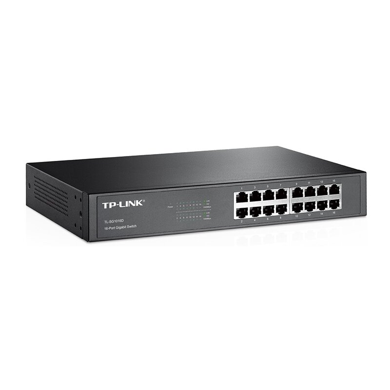 Switch TP-LINK TL-SG1016D Gigabit Ethernet, 16 portów