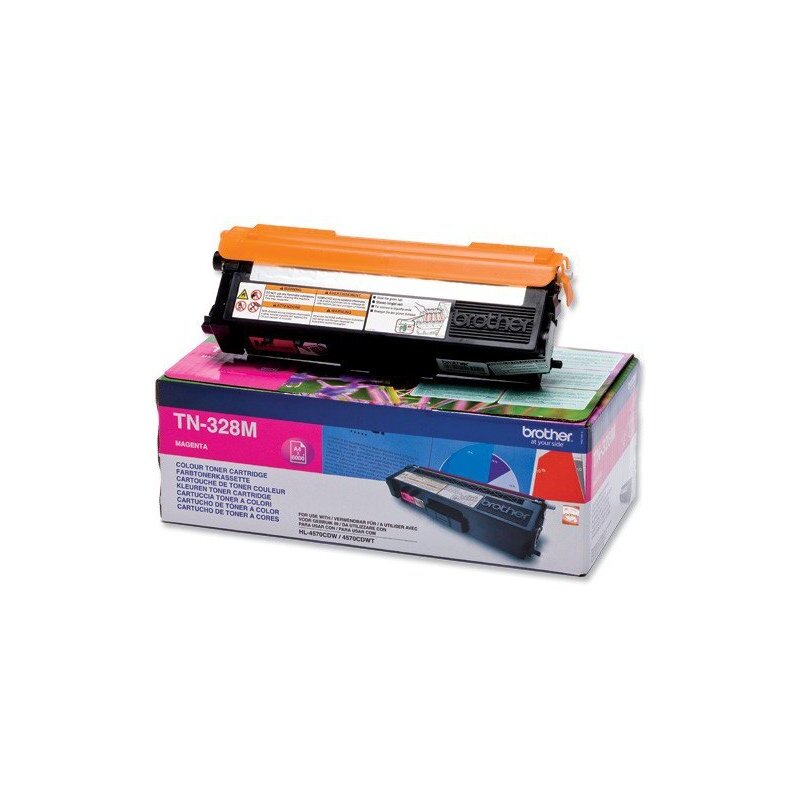 Brother TN328M magenta 6000str.