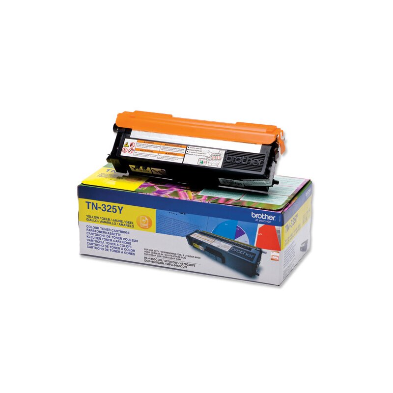 Toner BROTHER TN325Y Żółty