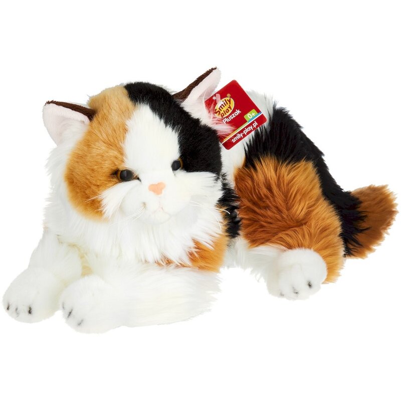 Maskotka SMILY PLAY Fluffy Fam Kot Calico 95045G