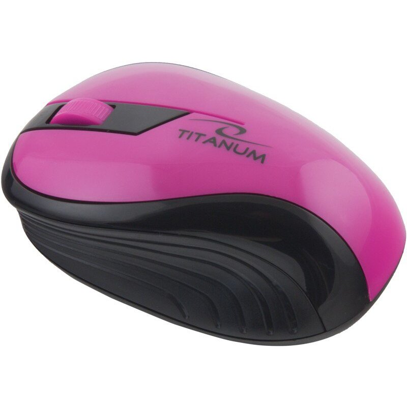 Mysz TITANUM TM114P Rainbow Różowy