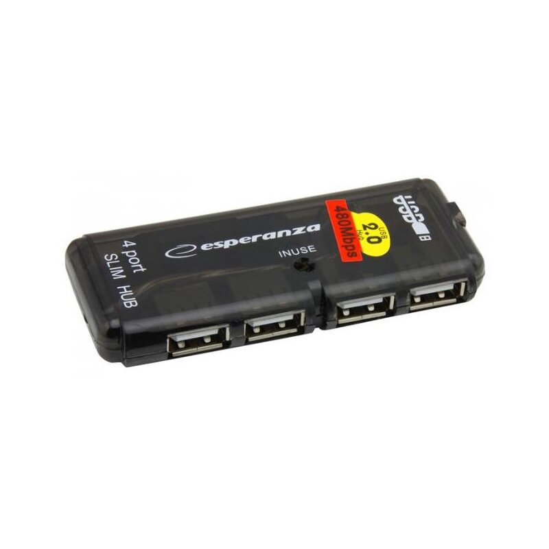 Hub ESPERANZA EA112 USB 2.0, Pasywny