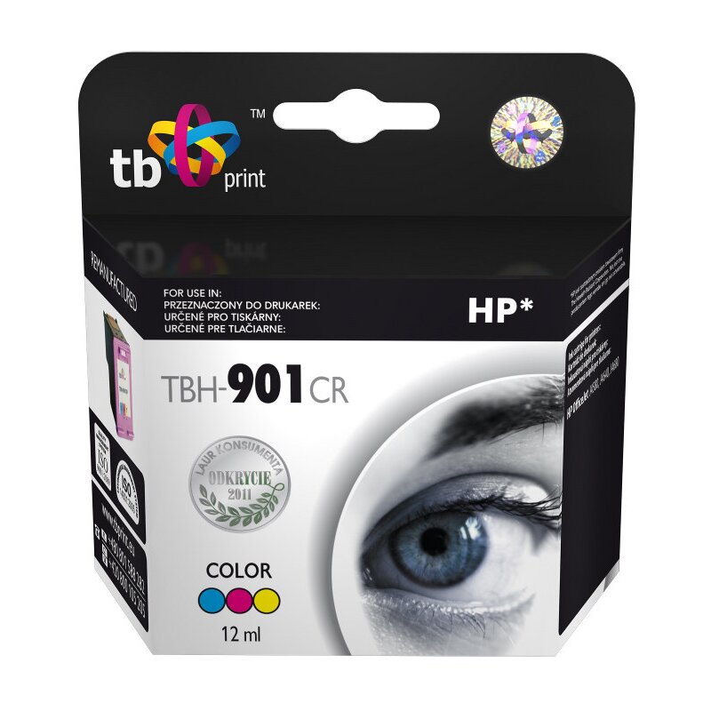 TB Print Tusz do HP OJ J4580 TBH-901CR Kolor ref.