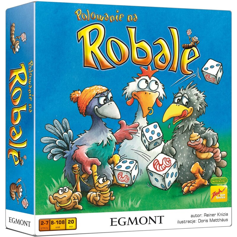Gra planszowa EGMONT Polowanie na robale