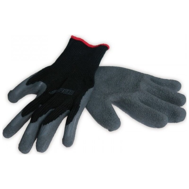 Rękawice robocze DEDRA BH1003 Szaro-czarny
