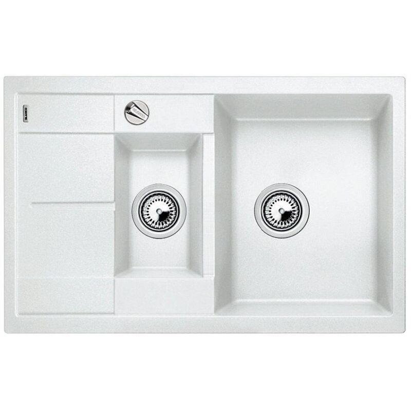Zlewozmywak BLANCO Metra 6 S Compact 513468 Biały
