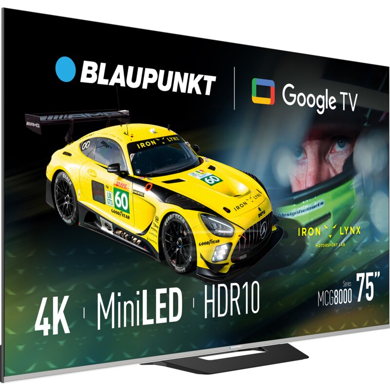Telewizor BLAUPUNKT 75MCG8000S 75" MINILED 4K 144Hz Google TV Dolby Atmos Dolby Vision HDMI 2.1