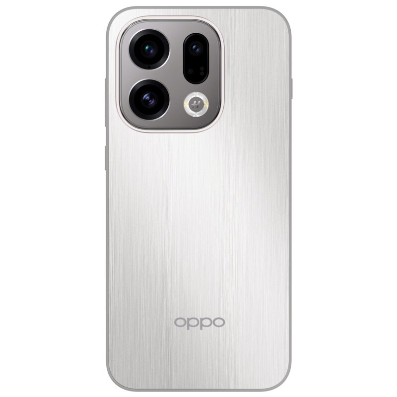 Etui OPPO do Find X9 Light Luxury Magnetic Srebrny