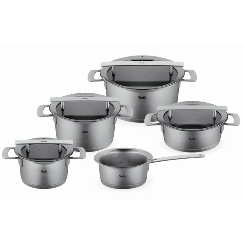Zestaw garnków FISSLER Phi Collection (9 elementów)