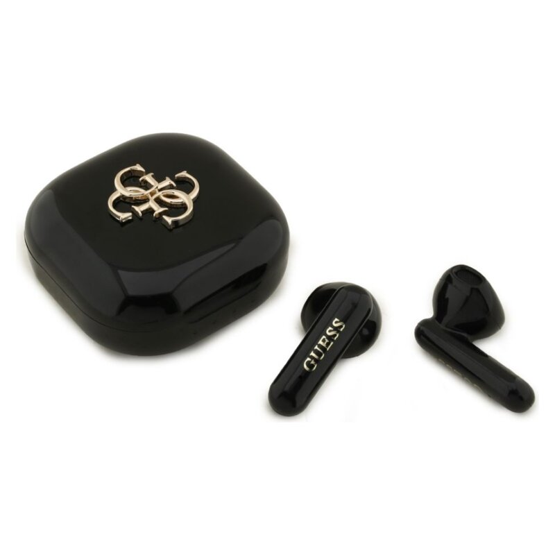 Słuchawki douszne GUESS 4G Metal Logo Czarny