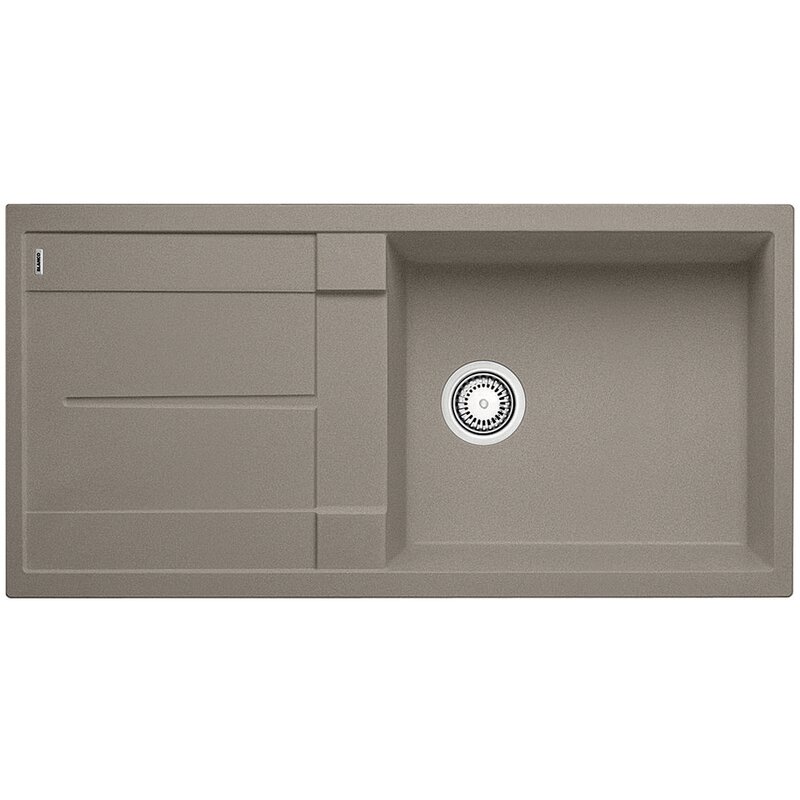 Zlewozmywak jednokomorowy z ociekaczem BLANCO Metra XL 6 S 517359 Tartufo 50 x 100