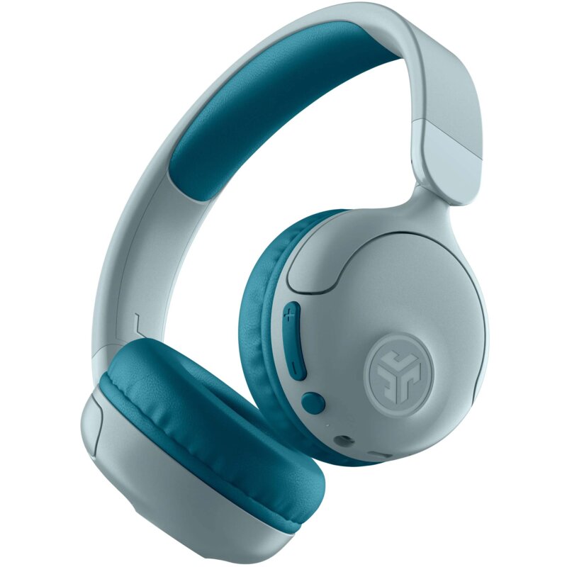 JLab JBuddies Pop Nauszne Bluetooth 5.2 Szaro-Niebieski