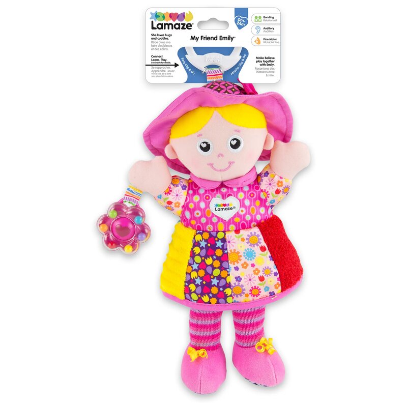 Zawieszka do wózka LAMAZE Przyjaciółka Emilka LC27026