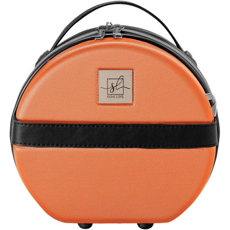 Kuferek SEMI LINE T5675-1 Vintage 23 cm Pomarańczowy