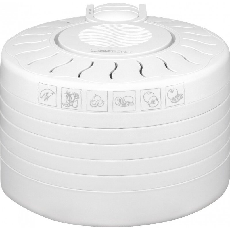 Suszarka do grzybów, owoców i ziół Clatronic DR 2751 (250W biała)