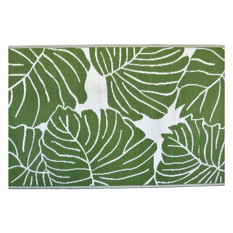 Dywan Zewnętrzny MoodMe Monstera Ogrodowy na Balkon Taras 180x120cm 1 szt