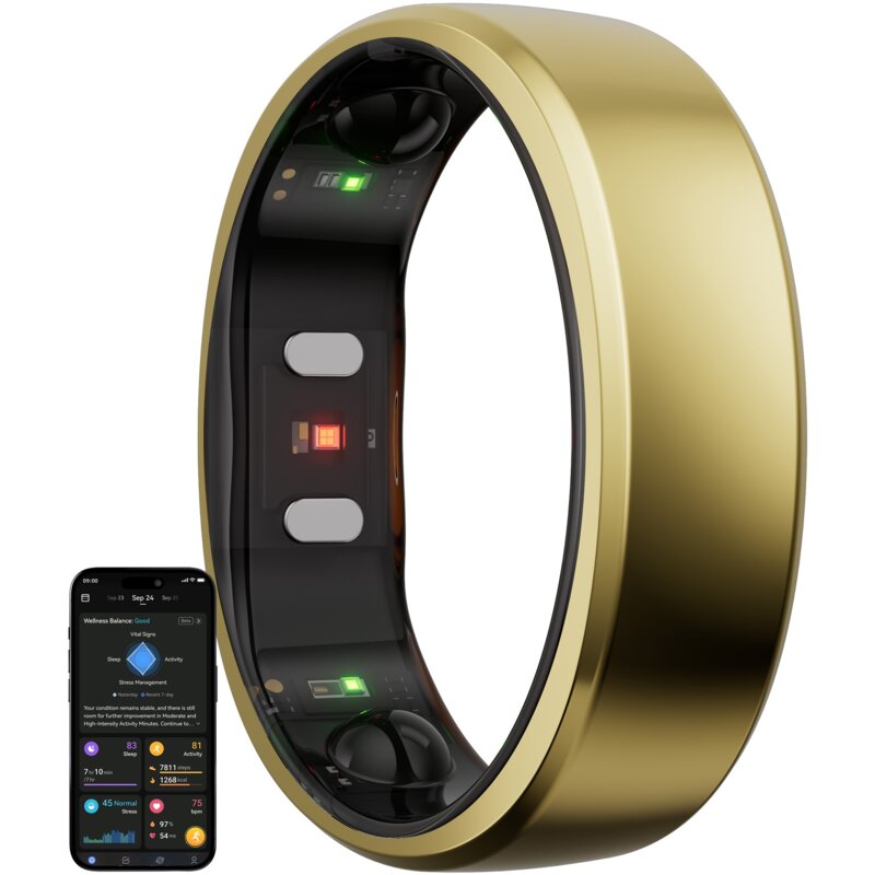 Smartring RINGCONN Gen 2 Air 62.3mm Złoty