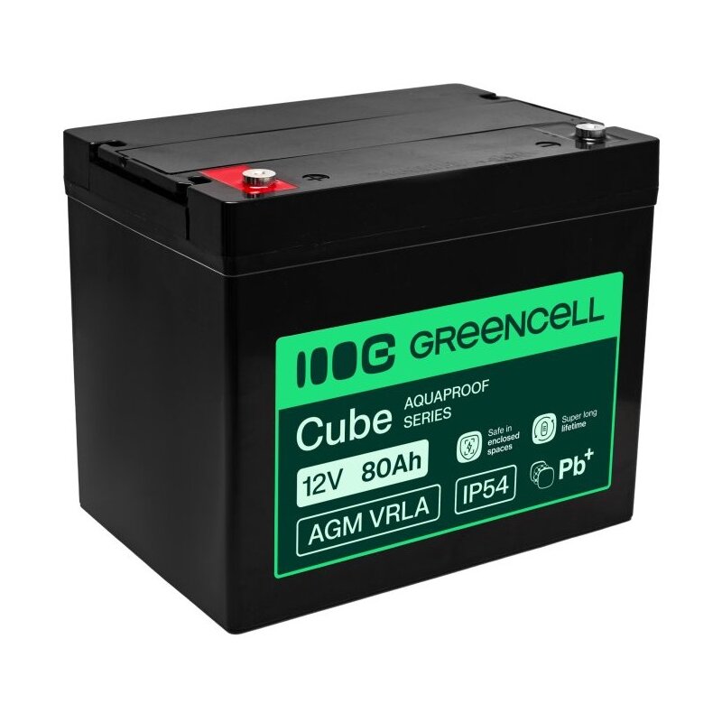 Akumulator GREEN CELL AGM12V80AH-H 80Ah 12V