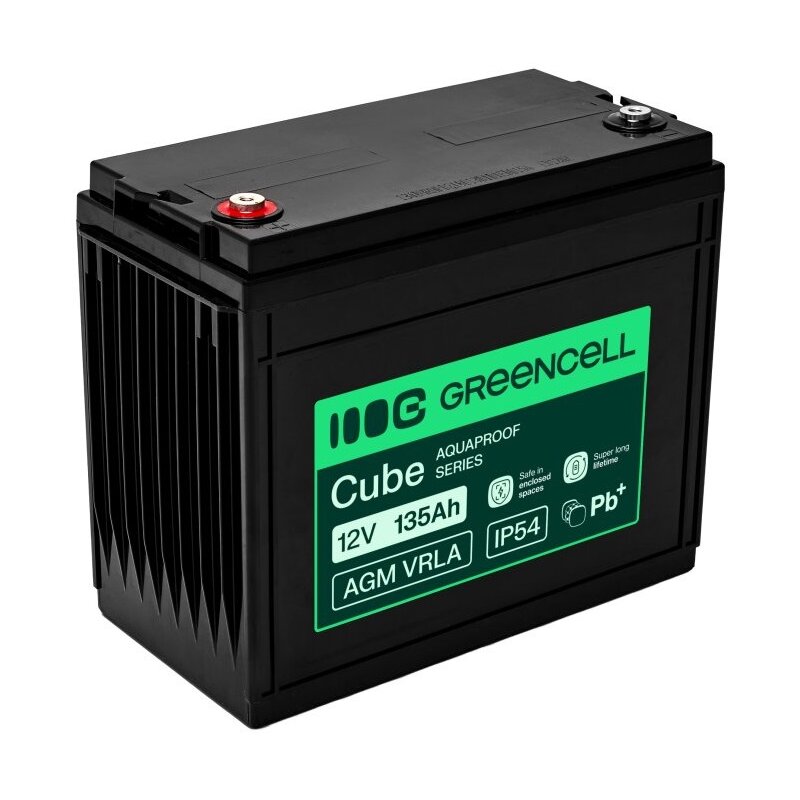 Akumulator GREENCELL AGM VRLA AGM12V135AH-H 135Ah 12V