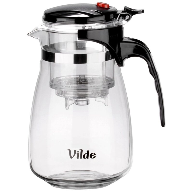 Dzbanek z zaparzaczem VILDE 259416 0.96 l